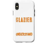 Vitrier Problèmes Résolus Blague Métier Intelligente Coque pour iPhone X/XS