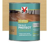 Vitrificateur Direct Protect destiné aux parquets 0,75L (teinte au choix) V33 - Contenance - Couleur: 0.75 L incolore satin