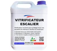 Vitrificateur Escalier - Codeve Bois - 5L - Intérieur - Pour La Protection D'un Escalier En Chêne, Sapin, Hêtre Ou Frêne.