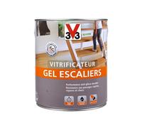 Vitrificateur Gel Escalier V33 Chêne Moyen Cire 2,5L