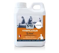 1919 by MAULER - Vitrificateur « Le Nude » - Mat invisible - 5L : La protection ULTIME qui résiste à l’épreuve du temps pour parquet, escalier, meuble et boiserie - Qualité professionnelle