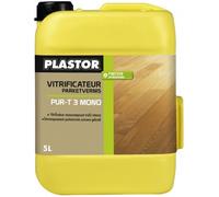 Vitrificateur monocomposant Pur-T3 Mono Mat 5L - PLASTOR - Vitrificateur - Intérieur - Mat - Sol - Bois