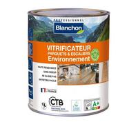 Vitrificateur parquet environnement - formule biosourcée - ultra mat - 1 L BLANCHON