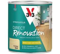 V33 Vitrificateur parquets, Direct Rénovation, Incolore Mat 0,75L