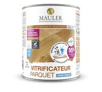 Vitrificateur pour parquet - aspect cire incolore 2,5 litres Mauler