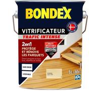 Vitrificateur trafic intense - BONDEX - Incolore satin - 5 L