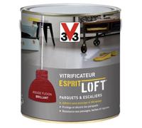 Vitrificateur V33 Esprit Loft Rouge fusion 2,5 L