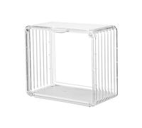 Vitrina Para muñecas Transparente Con puerta magnética, escaparate de protección Transparente a prueba de polvo Para figuras de acción, gabinete de CASA de muñecas