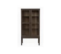 Vitrine 2 Portes "AbbeyWood" 170cm Marron
