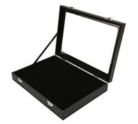 Vitrine à Bijoux à Épingles Robuste et Anti-poussière, Boîte de Présentation de Broches Facile à Nettoyer pour Collection de Bijoux de Barre de Broche