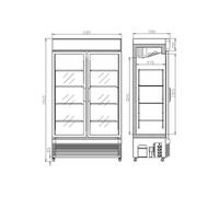 Vitrine a Boisson 750 L