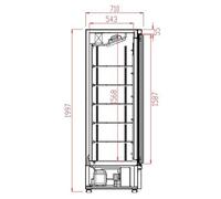 Vitrine à Boisson Libre Service 1000 L