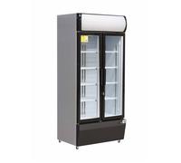 VITRINE A BOISSONS R290 +1/+10°C 2 P. BATTANTES
