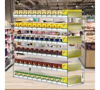 Vitrine à cigarettes - Pousse-cigarettes automatique, montage mural ou de comptoir, idéal pour les magasins de détail
