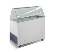 Vitrine à Glace 6 x 5 L Corsica Blanche Combisteel NC
