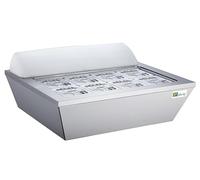Vitrine à Glace sans Couvercle pour 4 Bacs de 5 Litres - 77 L - AFI Collin Lucy