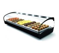 Vitrine à Sushi Réfrigérée Série SHARK - 1438 à 1788 mm - SAYL - - 1438 mm6 x GN 1/3 Inox G