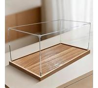 Vitrine acrylique, armoire de collection transparente, plusieurs tailles disponibles, peut également être personnalisé n'importe quelle taille(H=30CM,40 * 20cm)