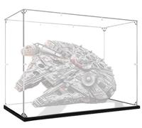 Vitrine Acrylique Compatible avec Le-Go 75192 Faucon Millenium, Boîte Rangement Et Dorganisation Anti-Poussière pour Maquette (Vitrine Uniquement) B,3mm