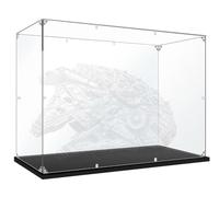Vitrine Acrylique Compatible avec Le-Go 75192 Faucon Millenium, Boîte Rangement Et D'organisation Anti-Poussière pour Maquette (Vitrine Uniquement) B,2mm