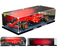 Vitrine Acrylique Compatible avec Lego Technic F1 SF-24 42207, sans Voiture | Boîte de présentation, Boîte d'exposition Compatible avec Lego 42207, Anti-Jaunissement, Anti-Poussière, Qualité Collection