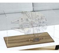Vitrine Acrylique Compatible avec Maquette Le-Go 75192 Millennium Falcon, Boîte Présentation Transparente Et Anti-Poussière (Vitrine Uniquement) B,3mm
