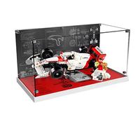Vitrine acrylique générique pour Lego Icons McLaren F1 MP4/4 et Ayrton Senna 10330, rangement protégé de la poussière, 40 x 20 x 20 cm