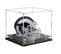 Vitrine Acrylique Multi - Taille, Casquette de Baseball Gants Casque de Football vitrine,Objets de Collection, Souvenirs de Sport- Boîte d'affichage pour Lego (38cm*30cm*32cm)