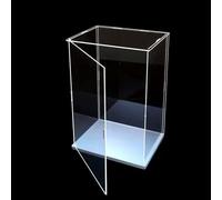 Vitrine Acrylique Petites Vitrines De Figurines En Acrylique, Vitrines De Poupées Faciles À Assembler Pour L'affichage, Boîte D'affichage Transparente Pour Les Musées/ Études(15x15x10cm/6x6x4in)
