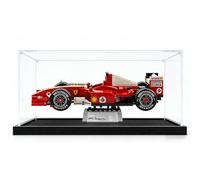 Vitrine Acrylique pour 11375 Ferrari F2004 et Michael Schumacher, Transparent Display Case Anti-Poussière Boîte