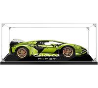 Vitrine Acrylique pour 42115 Lamborghini Sián FKP 37, Transparent Display Case Anti-Poussière Boîte