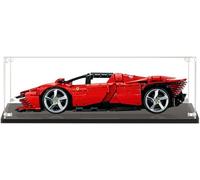 Vitrine Acrylique pour 42143 Ferrari Daytona SP3, Transparent Display Case Anti-Poussière Boîte