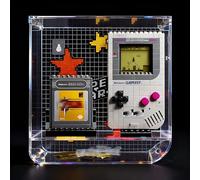 Vitrine Acrylique pour Console de Jeu Game Boy pour Lego 72046, boîte de présentation Anti-poussière (modèle Non Inclus)