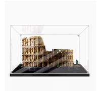 Vitrine Acrylique pour Lego 10276 Modèle Colisée, Boîte Présentoir Anti-poussière, Boîte de Rangement, Boîte Transparente Présentoir Compatible avec Lego 10276 (Valise Seule, Pas de Modèle)