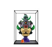 Vitrine acrylique pour Lego 72042 Prince Lilian et château modèle cool, boîte de présentation anti-poussière de 3 mm, vitrine compatible avec Lego 72042 (modèle non inclus) (cadre en alliage A)
