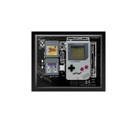 Vitrine Acrylique pour Lego 72046 Game Boy, Cadre Photo, vitrine Compatible avec Lego 72046 (modèle Non Inclus)