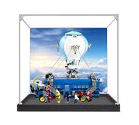 Vitrine acrylique pour Lego 77073 Battle Bus, boîte de rangement, boîte transparente, boîte de présentation compatible avec 77073 (boîte uniquement) (fond de 3 mm)