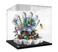 Vitrine Acrylique Transparent pour 43225 La Coquille de la Petite Sirène - Boîte de présentation Anti-poussière (modèle Non Inclus) 3MM