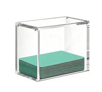 Vitrine Acrylique Transparente Bacs De Rangement Superposables Anti-UV | Boîte De Rangement Pour Booster Box En Acrylique Pour Poupées, Bijoux, Parfums, Cartes Et