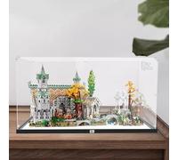 Vitrine Acrylique Transparente pour Lego 10316 Le Seigneur des Anneaux, boîte de Rangement en Acrylique Anti-poussière Compatible avec Lego 10316 (modèle Lego Non Inclus) A