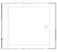 Vitrine Acrylique Transparente pour LG 31208 Art Hokusai - La Grande Vague, Boîte de Présentation Transparente Antipoussière (sans Modèle de Bloc de Construction) 55x5x40cm 3MM