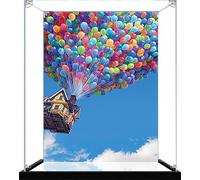 Vitrine Acrylique Transparente pour LG 43217, Boîte de Présentation Antipoussière (sans Modèle de Bloc de Construction) 20x15x30cm Inkjet Printing