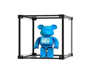 Vitrine Acrylique, vitrine empilable Transparente, vitrine de Collection Anti - poussière, Convient pour Lego 60291 Jouet Figurine modèle de Collection de Figurines,Auto -Assemblée(30x30x25cm)