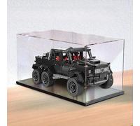 Vitrine Acrylique, Vitrine Exposition Transparent, Vitrine Figurine, Vitrine pour Collection, Vitrine Voiture Miniature pour Figurines, Jouets, Objets de Collection, Noir (20x60x20cm)