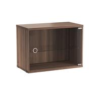 Vitrine avec porte battante en verre String système 58x30cm WxHxD 58x42x30cm