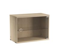 Vitrine avec porte battante en verre String système 58x30cm WxHxD 58x42x30cm