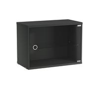 Vitrine avec porte battante en verre String système 58x30cm WxHxD 58x42x30cm