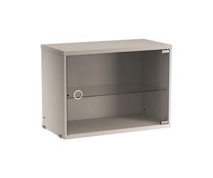 Vitrine avec porte battante en verre String système 58x30cm WxHxD 58x42x30cm