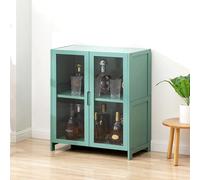 Vitrine avec porte en verre acrylique, grandes étagères pour salle à manger, bureau à domicile, garde-manger, liqueur et trophée