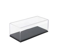 Vitrine avec Socle Noir Transparente , 165 74 60 Mm
